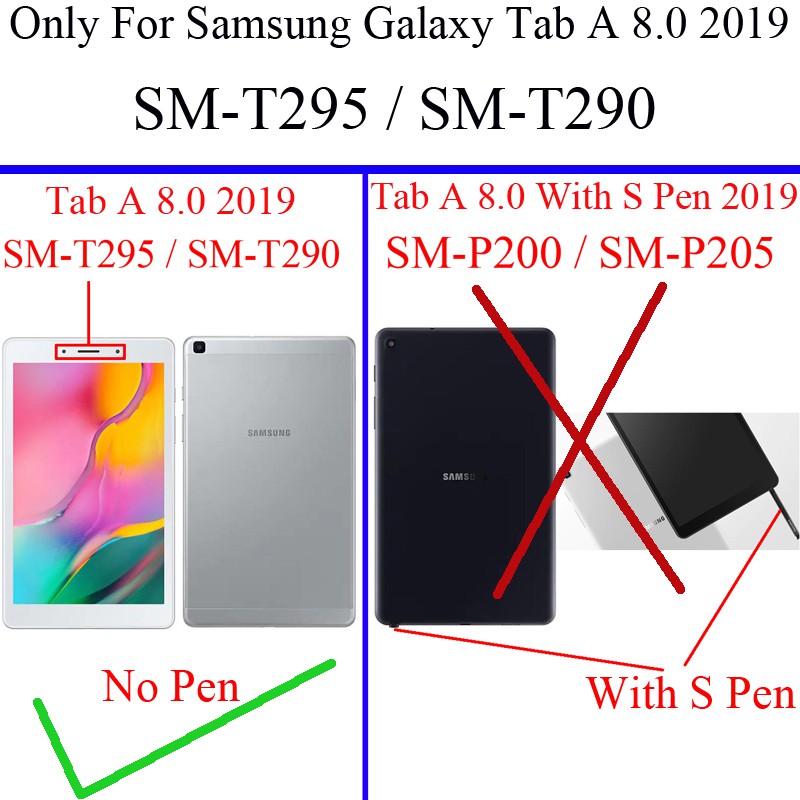 ภาพหน้าปกสินค้าอ่อน ซัมซุง เคส For Samsung Galaxy Tab A 8.0 2019 ฝาครอบป้องกัน SM-T290 T295 T297 TPU shell T290 หุ้ม จากร้าน raincoo.th บน Shopee