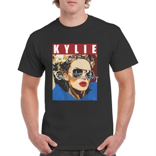 ผ้าฝ้ายแท้star tshirtเสื้อยืดลำลองKylie Minogue เสื้อยืดคอกลม แขนสั้น ผ้าฝ้าย พิมพ์ลายกราฟฟิคนิตยสาร The Face 90s สไตล์