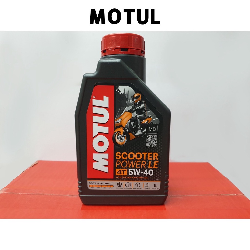 น้ำมันเครื่อง-motul-scooter-synthetic-100-5w-40-สำหรับ-yamaha-xmax-น้ำมันเครื่องโมตุลสังเคราะห์100