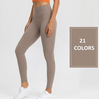 ภาพหน้าปกสินค้ากางเกงเลกกิ้ง แบบเอวสูง สำหรับออกกําลังกาย 21 สี ที่เกี่ยวข้อง