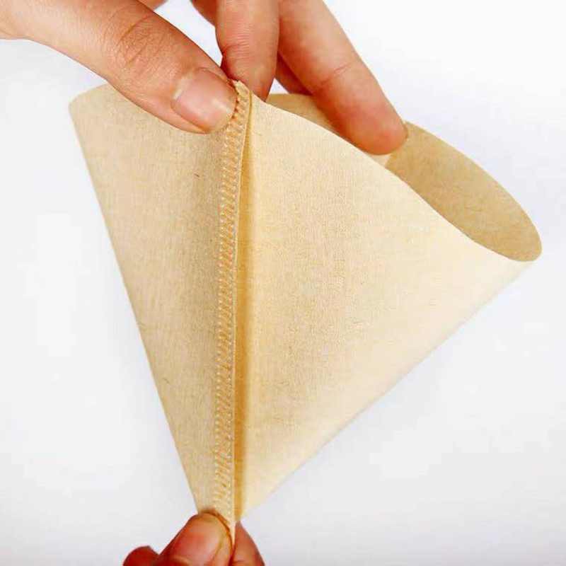 qiqi-กระดาษดริป100-แผ่น-กระดาษกรองกาแฟ-กรองกาแฟ-ชนิด-v60-และ-cone-สีน้ำตาล