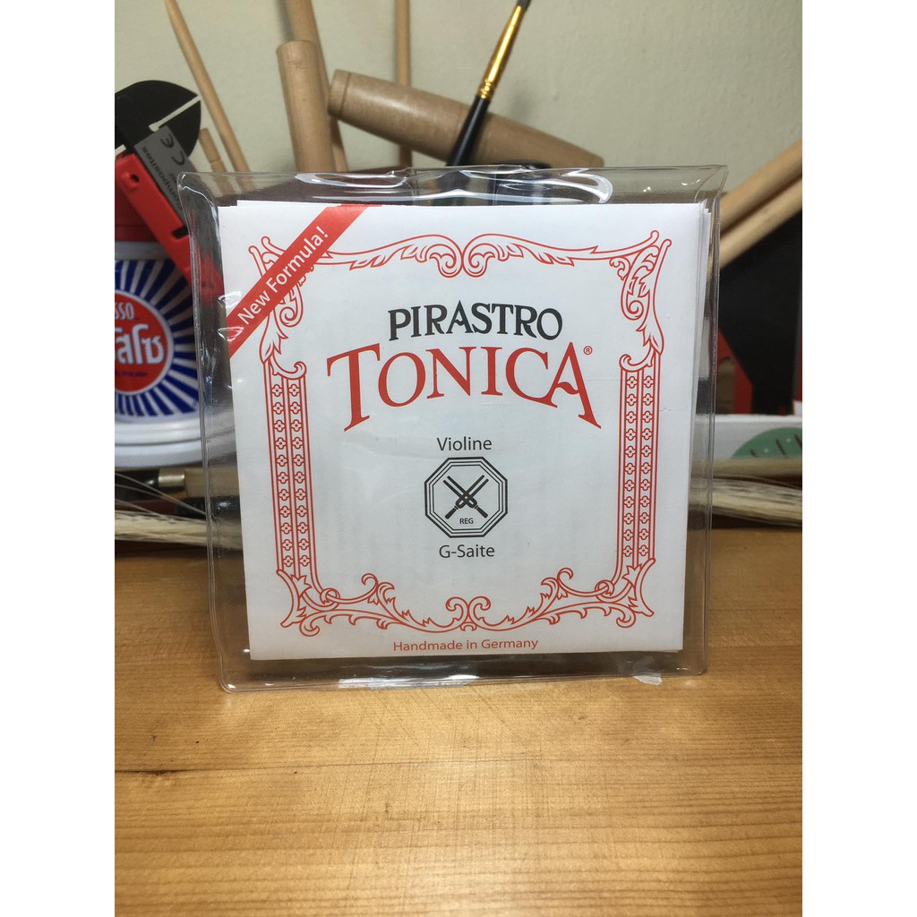 สายไวโอลินยี่ห้อ-pirastro-รุ่น-tonica-violin-strings-มีขนาดให้เลือก