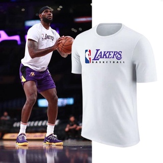 ราคาเสื้อยืดแขนสั้น พิมพ์ลาย Lakers Warriors Basketball Nets James Curry ให้ความอบอุ่น เหมาะกับใส่ออกกําลังกาย สําหรับผู