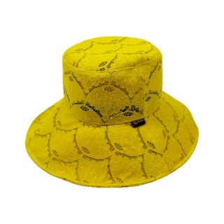 ATIPA หมวกปีกกว้างลายลูกไม้แสนหวาน Madame Lace Petit (Yellow)