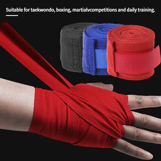 ภาพหน้าปกสินค้าพร้อมส่ง ผ้าพันมือนักมวย 1 คู่  ยาว3M/5M อุปกรณ์มวยไทย Sports Boxing bandage sukaku ซ้อมชกมวย ที่เกี่ยวข้อง