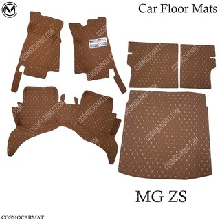 พรมรถ MG ZS พรมรถยนต์ 6D (สำหรับ เอ็มจี - MG ZS ปี2017-2018) *[เต็มคัน]