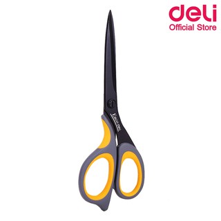 ภาพหน้าปกสินค้าDeli 77757 Soft-touch Scissors กรรไกรสแตนเลส ขนาด 210 mm (8 1/4 นิ้ว) กรรไกร กรรไกรอเนกประสงค์ อุปกรณ์สำหรับตัด office ที่เกี่ยวข้อง