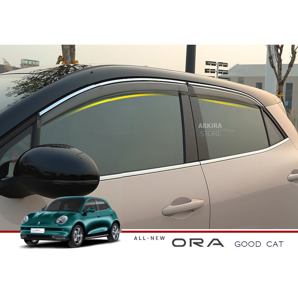 ภาพหน้าปกสินค้ากันสาดประตูรถยนต์ ORA GOOD CAT  ติดตั้งฟรี