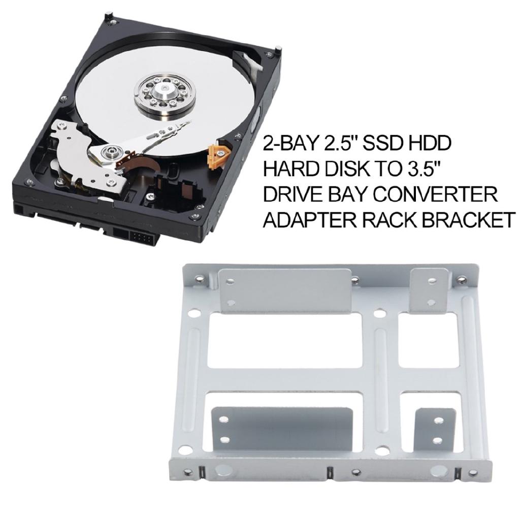 อะแดปเตอร์แปลง 2 นิ้ว SSD HDD Hard Disk to 3.5 นิ้ว