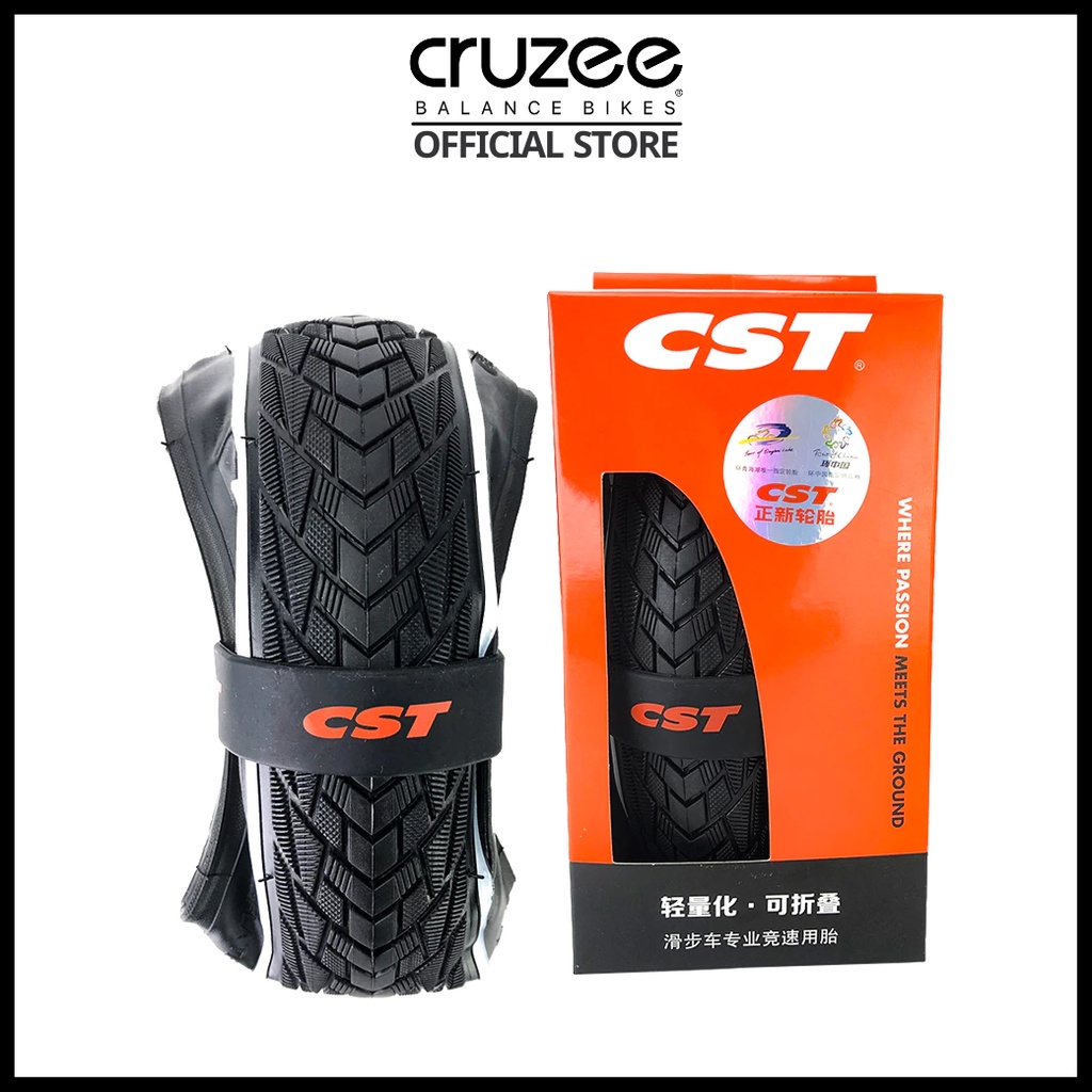 ยาง CST IRONKID PlUS (1คู่ มาพร้อมยางใน) สำหรับบาลานซ์ไบท์ Shopee