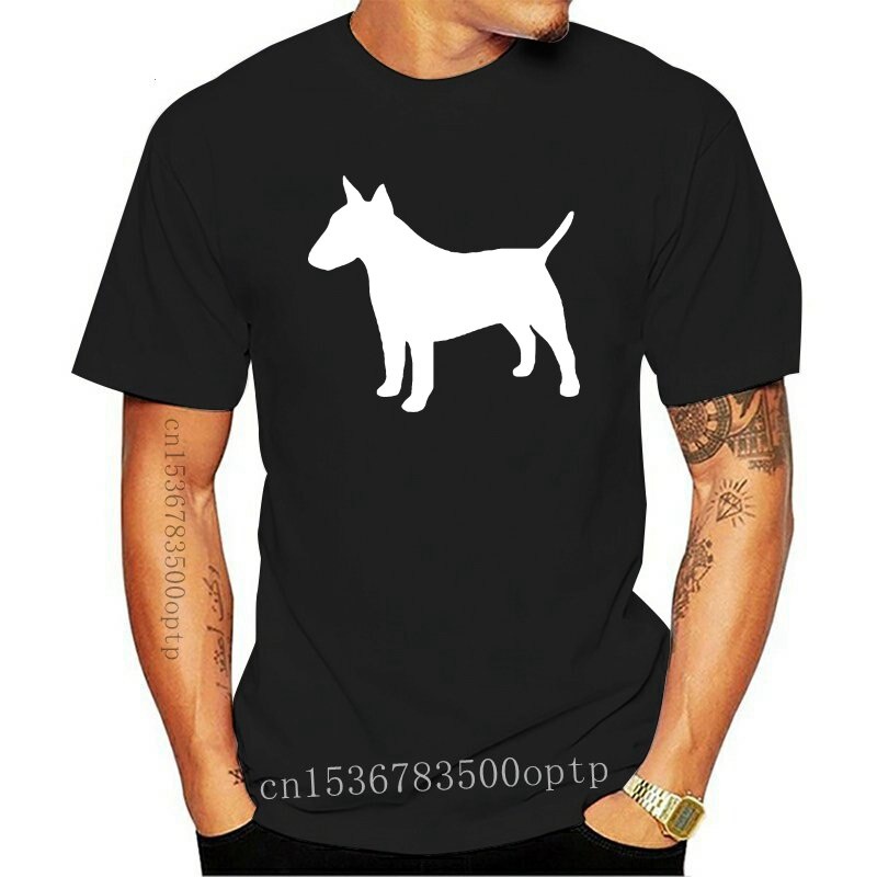 ขายดีกระหน่ํา-เสื้อยืด-คอกลม-พิมพ์ลาย-bull-terrier-silhouette-คุณภาพสูง-สําหรับผู้ชาย-onaalc81nnphcb54s-5xl