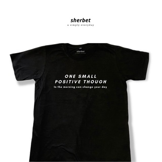 sherbettee|เสื้อยืด one small positive