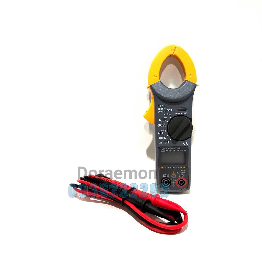 kyoritsu-รุ่น-kew-snap-200-ของแท้-100-แคลมป์มิเตอร์-ดิจิตอล-digital-clamp-meter-คีบแอมป์-แคล้มมิเตอร์-มัลติมิเตอร์