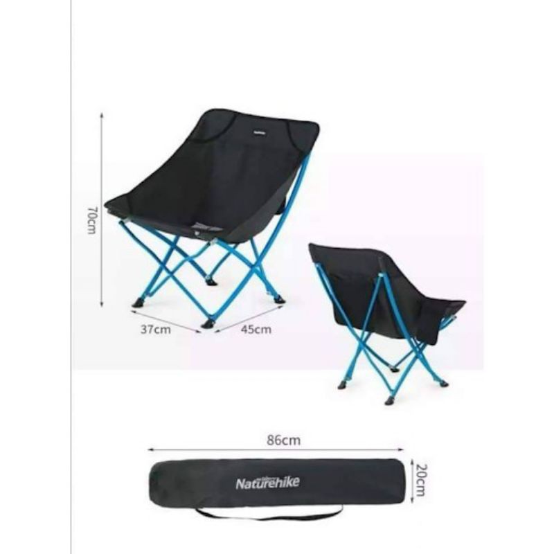 ภาพสินค้าพร้อมส่งใน24ชม. เก้าอี้แคมปิ้งพกพา แบรนด์naturehike , จากร้าน nanacamping บน Shopee ภาพที่ 4