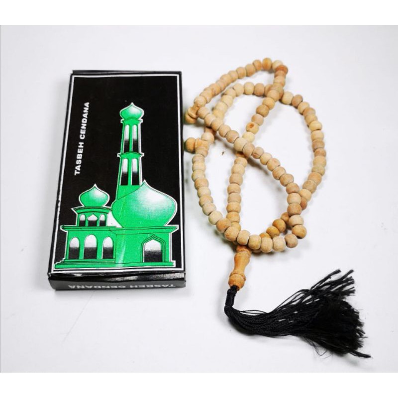 โปรโมชั่น-tasbih-tasbeh-ไม้จันทน์ธรรมชาติ-99-เมล็ด-โดย-hajj