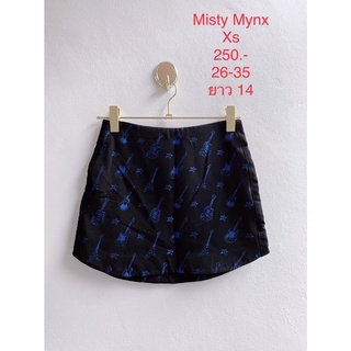 กระโปรงสั้น MISTY MYNX SIZE XS #MYX037