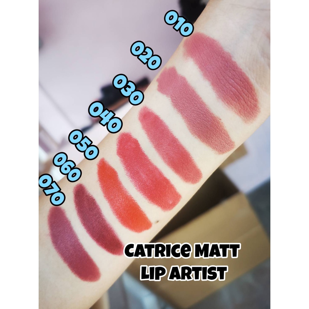 ของแท้/พร้อมส่ง Catrice Matt Lip Artist 6hr.คาทริซ ลิปแมตต์เนื้อกำมะหยี่ |  Shopee Thailand