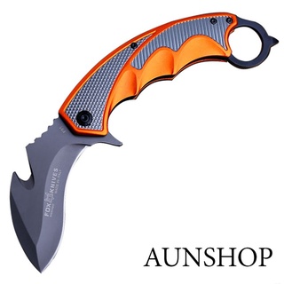 P74 มีดพับ FOX Knives รุ่น F91 สะดวก เดินป่า มีดอเนกประสงค์ สลักตราบน ...