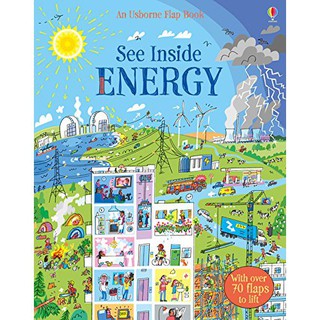 หนังสือความรู้ทั่วไปภาษาอังกฤษ See inside Energy (Board book)