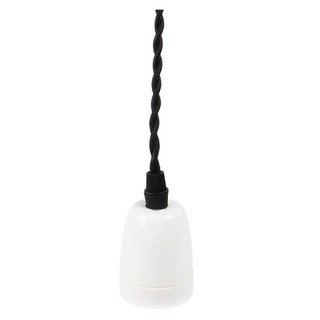 Lamp cap RETRO LAMP HOLDER SET HI-TEK E27 WHITE Lamp device Light bulb ขั้วหลอด ชุดขั้วหลอดวินเทจ HI-TEK E27 สีขาว อุปกร