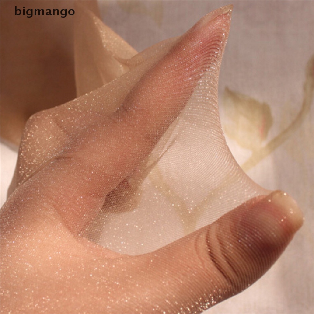 bigmango-ถุงน่อง-ผ้าไนล่อน-แบบบาง-แต่งกลิตเตอร์-ไร้รอยต่อ-เซ็กซี่-สําหรับผู้หญิง