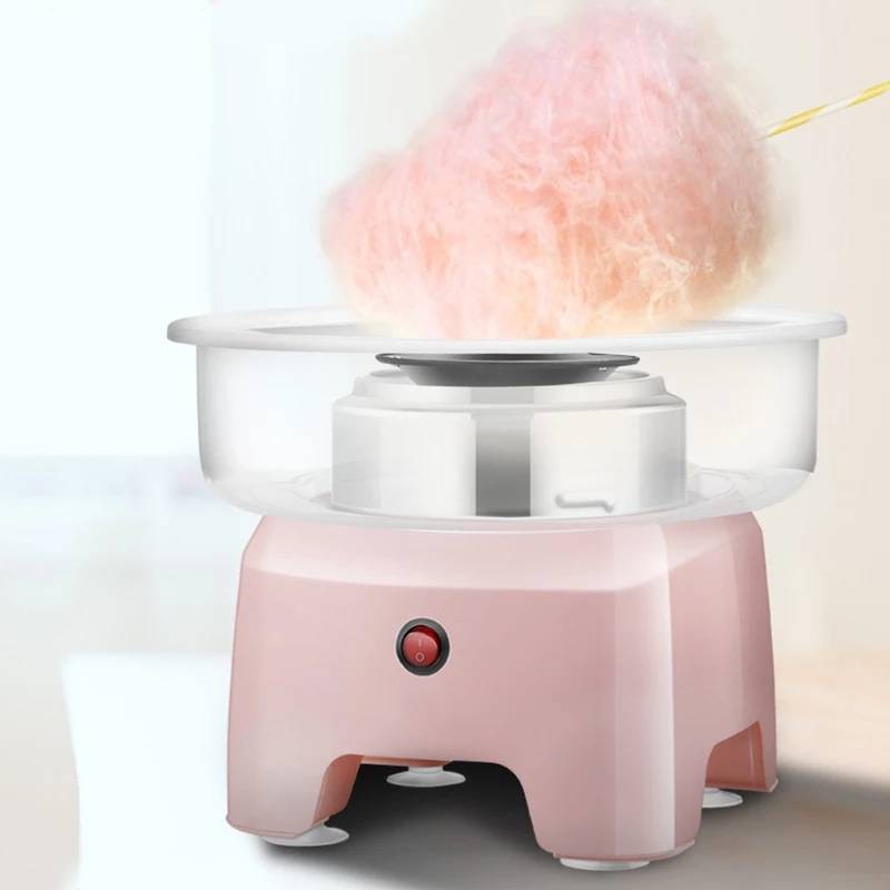 เครื่องทำสายไหม-เครื่องทำสายไหมขนาดเล็ก-mini-household-diy-cotton-candy-พร้อมส่ง-2-สี-ชมพู-ฟ้า