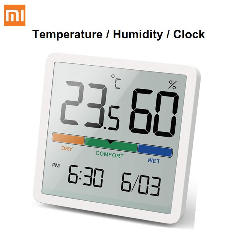 จอภาพXiaomi Miiiw Mute Temerature And Humidity Clock Home Indoor