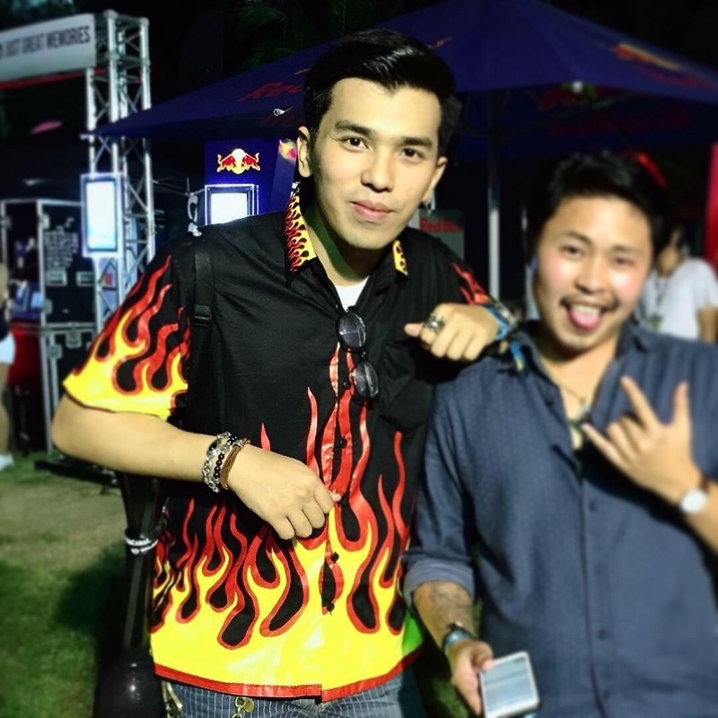 flame-shirt-เสื้อเชิ้ตลายไฟ-ผ้าคอตตอตเชิ้ต-ดำ-แดง