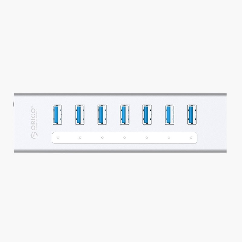 orico-a3h7-u3-v2-aluminum-alloy-7-ports-usb3-0-hub-with-bc1-2-charger-silver