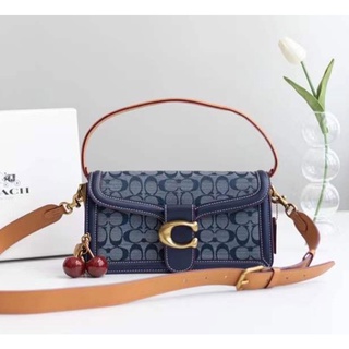 ข้อเสนอพิเศษ Coach 3700 Tabby Shoulder 26 In Signature Chambray Women Crossbody Sling Bag