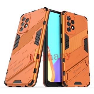 เคส Samsung Galaxy A52s 5G Case Shockproof พลาสติกแบบแข็ง Armor Stand Phone Casing Samsung A52s 5G GalaxyA52s Back Cover