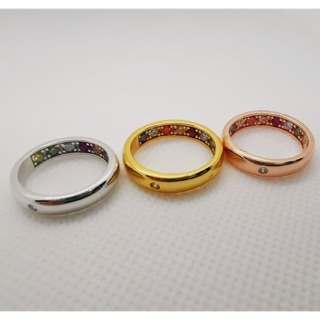 ภาพหน้าปกสินค้าแหวนซ้อนทรัพย์ เงิน,ทอง,นาค มีพลอยสีด้านใน ที่เกี่ยวข้อง
