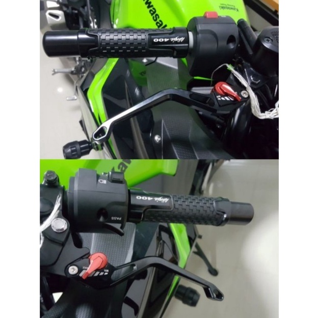 มือเบรค-ก้านเบรค-kawasaki-ninja-250-300-400-z250-300-400-แบรนด์-fakie-แท้-ของแต่ง-ninja-400-z-400-งาน-cnc