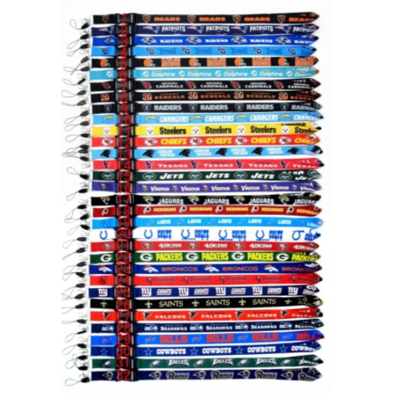 รูปภาพของNFL Landyard Neck Strap All 32 Teamsลองเช็คราคา