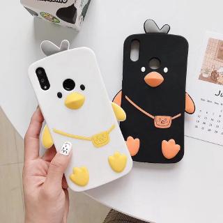 เคสโทรศัพท์ซิลิโคนลายการ์ตูนเป็ด 3 D สําหรับ Vivo V20 Pro Y11 Y17 Y15 Y12 Y91C Y19 Y70 Y70 S1 Pro V5 V11i