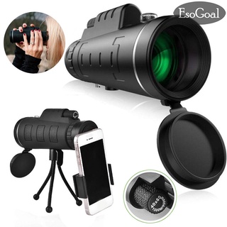 【Meters_Bonwe1】กล้องโทรทรรศน์ดาราศาสตร์ 40X60 HD Mini Monoculars แคมป์ปิ้งกลางแจ้ง Low Light Night Vision