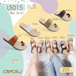 สินค้า NFshoes ถูกสุด🔥 รองเท้าแตะ หญิง แบบสวม แบบหนีบ เพื่อสุขภาพ Deblu เดอบลู รุ่น L5015 นุ่มนิ่ม น้ำหนักเบา ของแท้ 100%