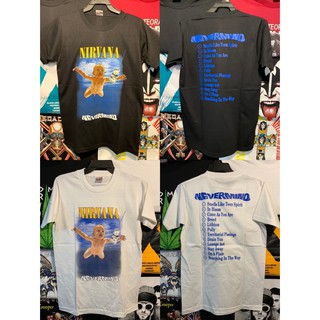 ภาพหน้าปกสินค้าNR133 เสื้อยืดวงร็อค NIRVANA เนวานา เสื้อวินเทจ ที่เกี่ยวข้อง