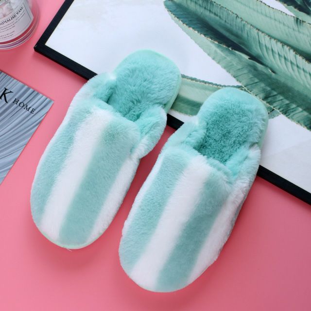 home-slippers-พื้นนิ่มใส่สบาย-รองเท้าคอตตอน