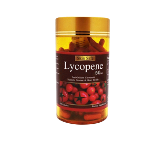 Skinsafe Lycopene มะเขือเทศสกัดเข้มข้น 50 MG 150 เม็ด Exp. 03/2025