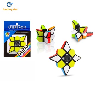 Leadingstar Fanxin 133 Fingertip Gyro Magic Cube ของเล่นลูกบาศก์รูบิค หมุนปลายนิ้วด้านบน