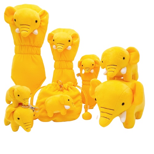 wico-amp-golf-golf-club-cover-yellow-elephant-ไม้หัวกอล์ฟคลับชุดป้องกัน-yellow-elephant-golf-club-head-cover-set