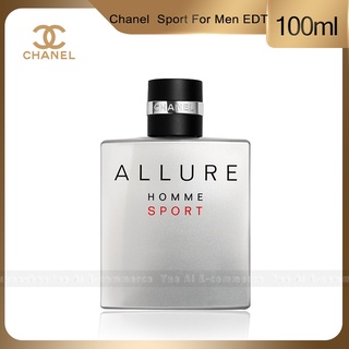 สินค้า พร้อมส่ง Chanel Allure Homme Sport For Men EDT 100ml น้ำหอมชาย กลิ่นติดทนนาน