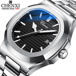 ภาพหน้าปกสินค้าCHENXI ใหม่เหล็กวงนาฬิกาผู้ชายส่องสว่างกันน้ำแฟชั่นเรียบง่ายนาฬิกาผู้ชาย ที่เกี่ยวข้อง