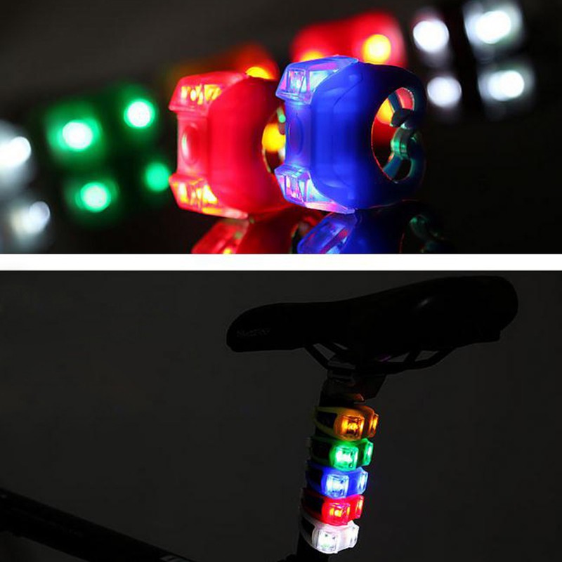 ภาพสินค้าไฟหน้าจักรยาน ไฟติดจักรยาน LED แบบซิลิโคน จากร้าน craftseries.th บน Shopee ภาพที่ 6