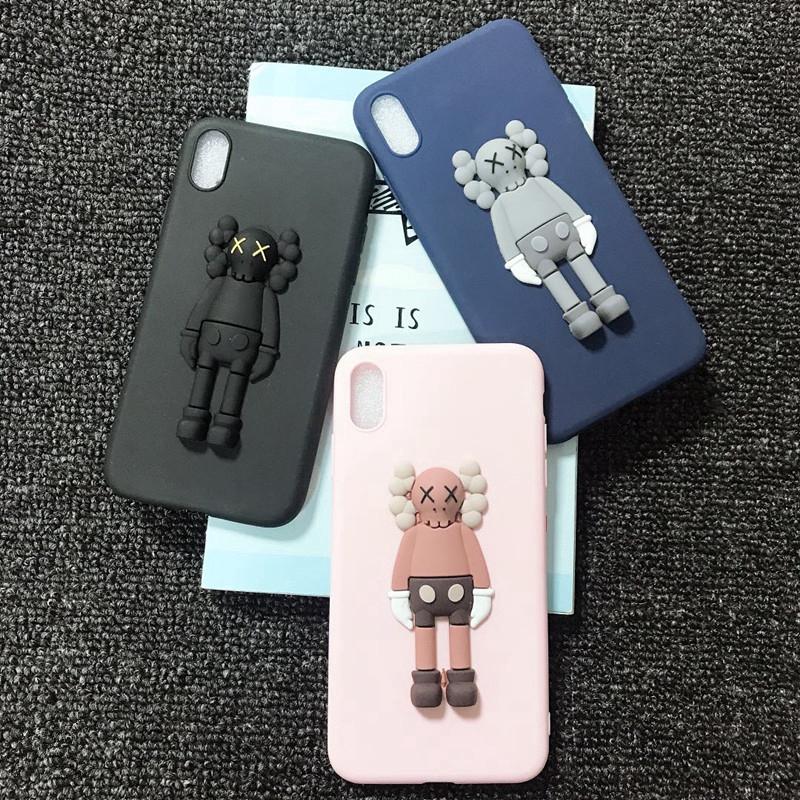 เคสซิลิโคนนิ่ม ลาย Kaws 3D สําหรับ OPPO R11 R11S Plus R15 R17 F11 Pro R15X K1 A53 A53S A3S A5 A5S A7 F9 F7