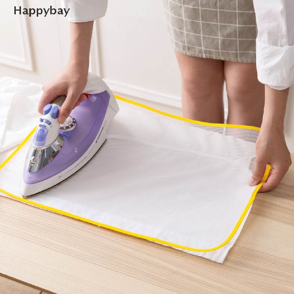 ภาพสินค้า(Happybay) ผ้าตาข่ายรีดผ้า ป้องกันเสื้อผ้าที่ละเอียดอ่อน 1 ชิ้น จากร้าน happybay.th บน Shopee ภาพที่ 6