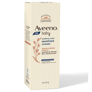 Aveeno Baby Soothing Relief Cream 227g. อาวีโน่สำหรับผิวแห้ง สำหรับผิวเด็กแห้ง