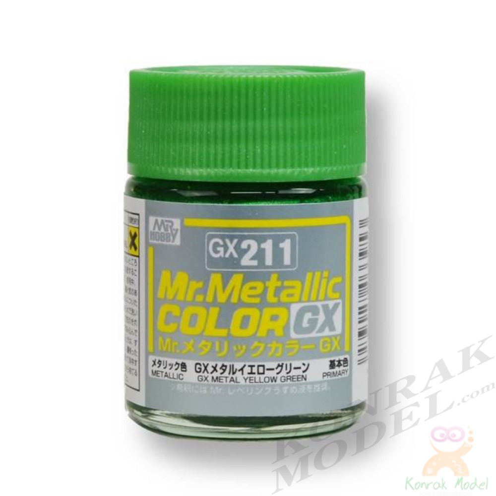 Mr. Metallic Color GX211 GX Metal Yellow Green