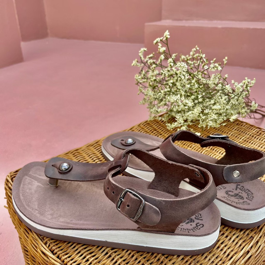 fantasy-sandals-รองเท้าแตะ-รัดส้น-หนังแท้-พื้นยืดหยุ่น-รุ่น-jules-brown-brush